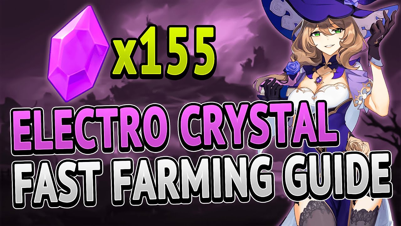 Electro Crystal 155 Locations FAST FARMING ROUTE | Genshin Impact 2.1