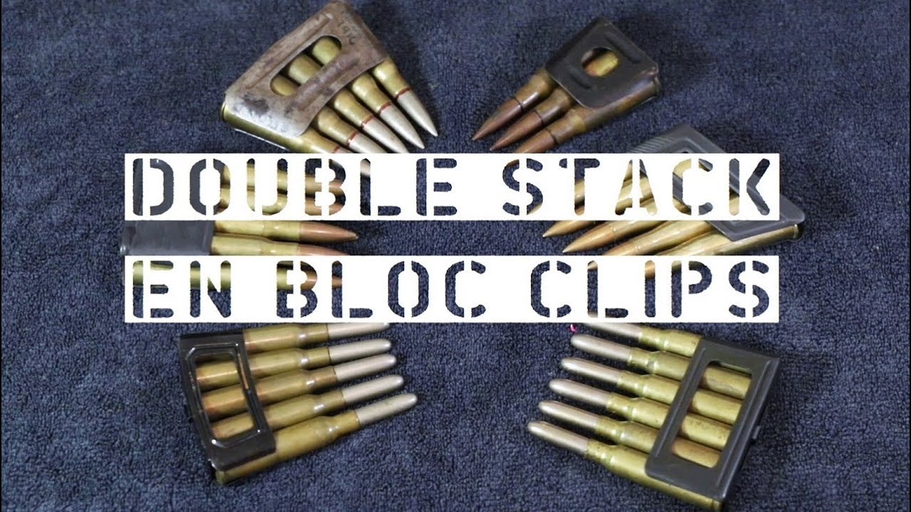 Double Stack En Bloc Clips Ft. Cartridge Gram