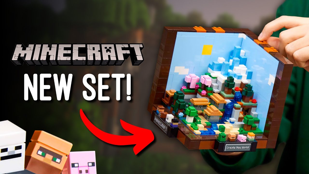 LEGO Minecraft: The Crafting Table Revealed!