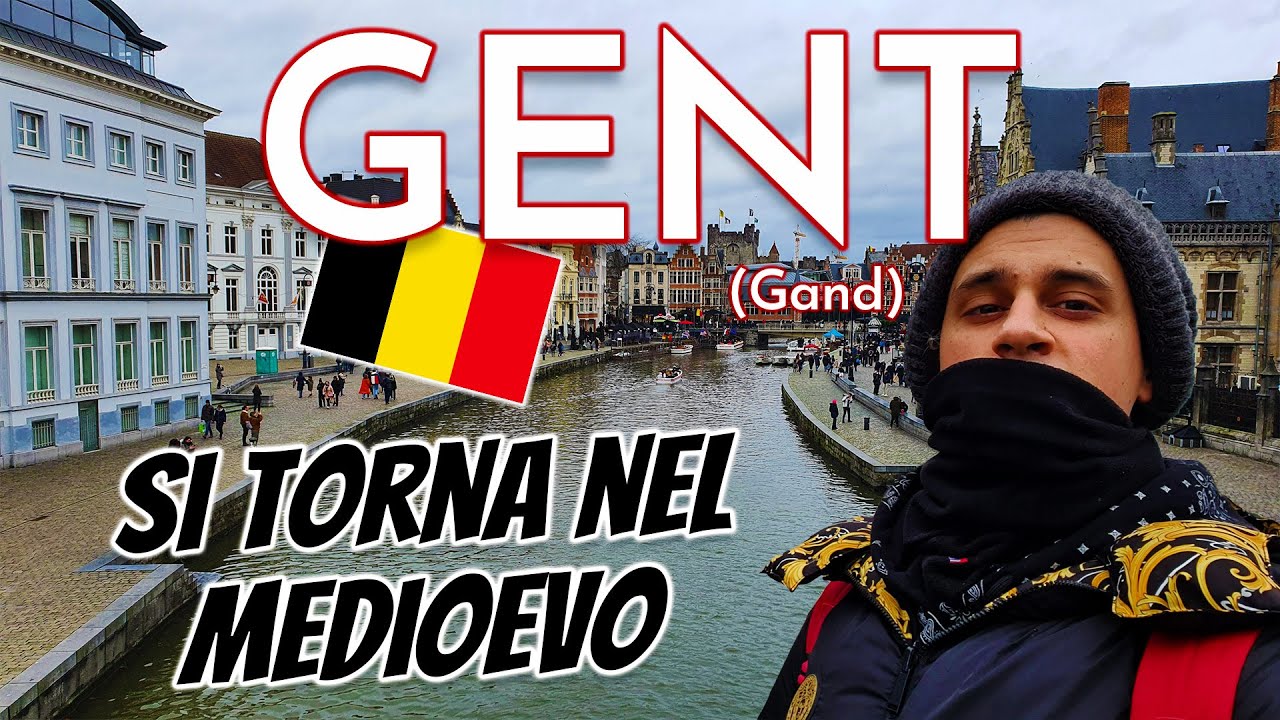 GENT: la citt&agrave; pi&ugrave; MEDIEVALE del BELGIO 🇧🇪🏰😍