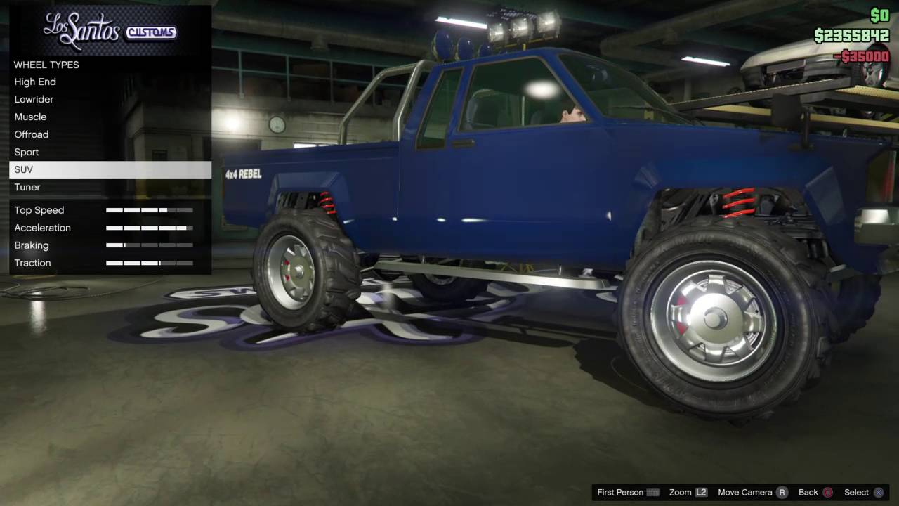 Grand Theft Auto V - Karin Rebel (Clean) Customization