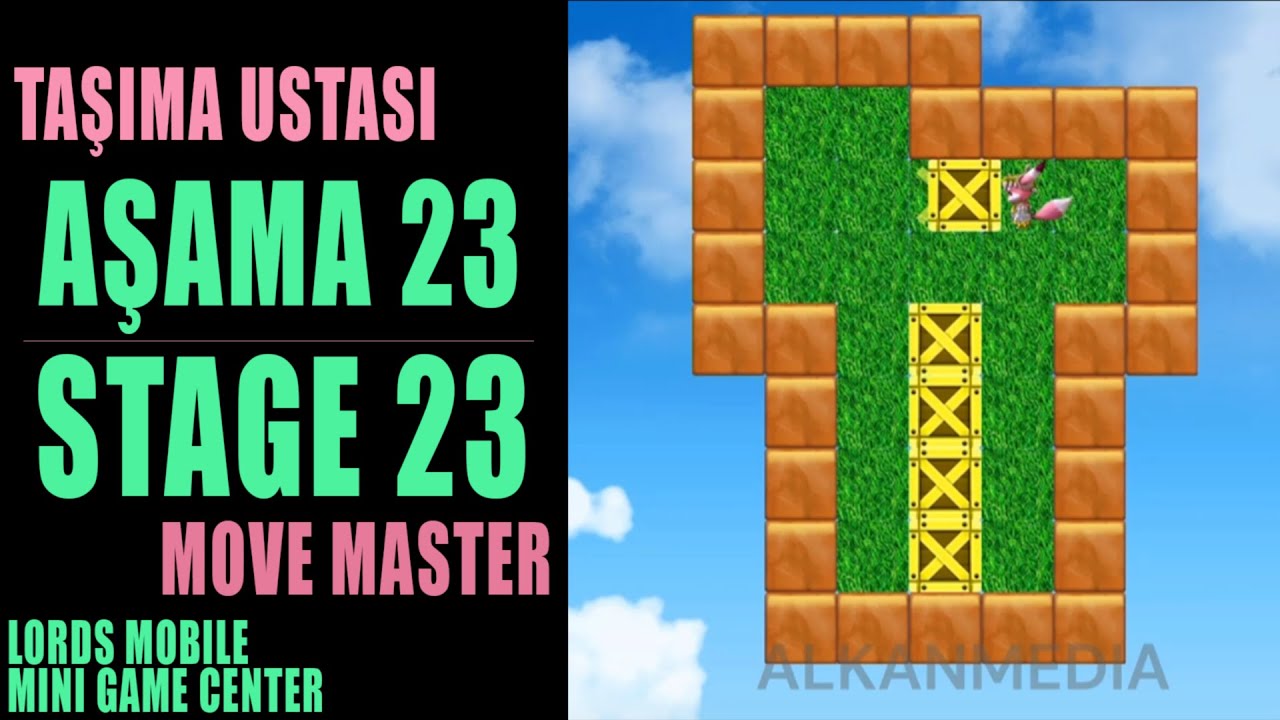 Taşıma Ustası Aşama 23 | Move Master Stage 23 [ Lords Mobile - Mini Game Center ]