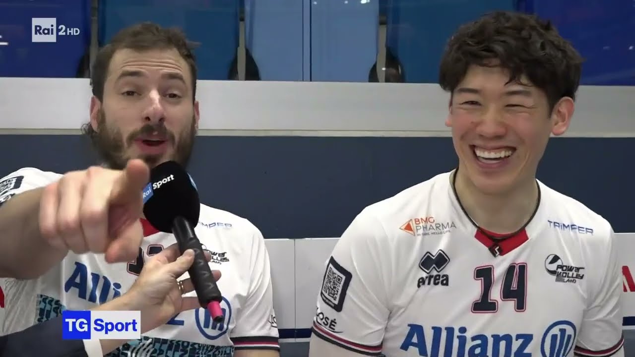 Piano e Ishikawa dopo Piacenza da Raisport