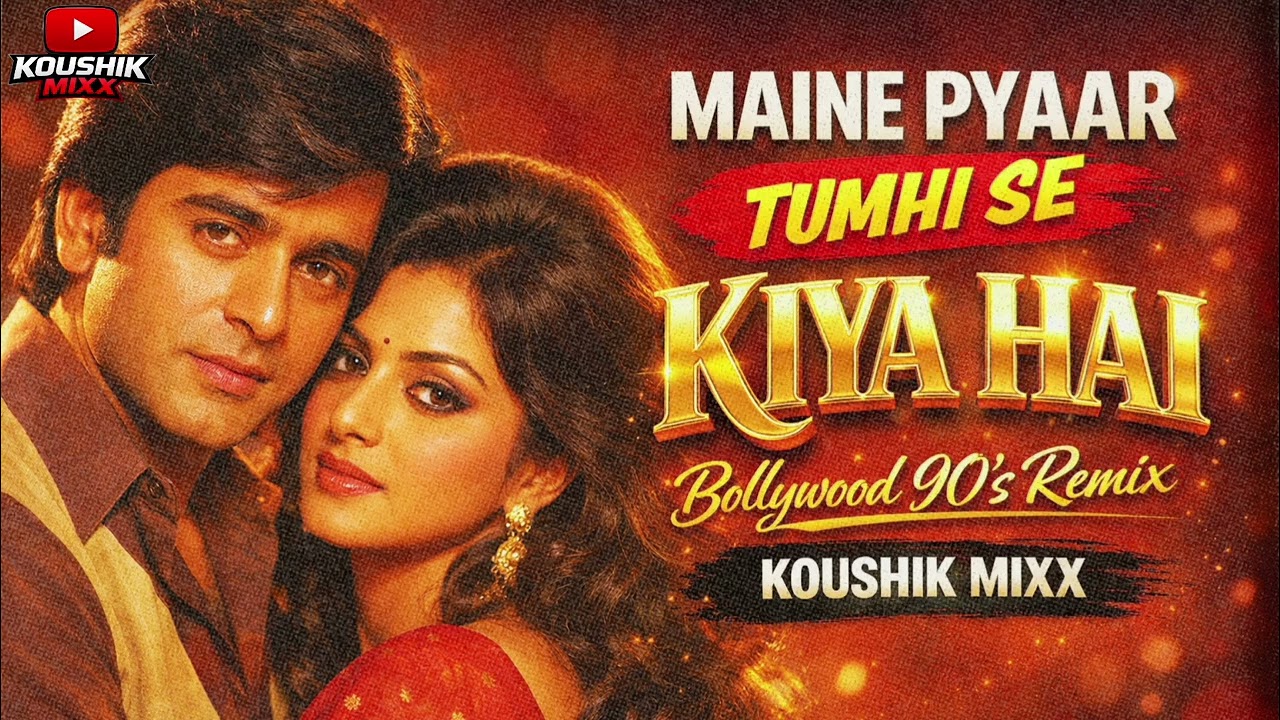 MAINE PYAAR TUMHI SE 🔥 (Bollywood 90's Remix) KOUSHIK MIXX #lovesong #bollywood90s #90s #remix 