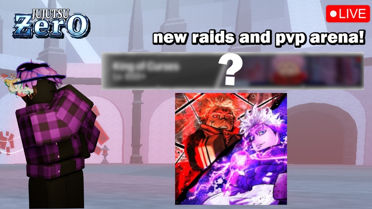 🔴 new jujutsu zero update (pvp arena)...