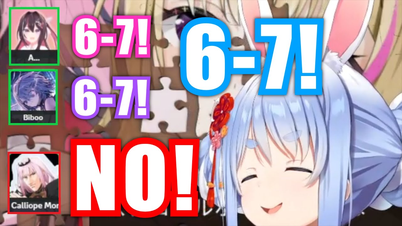 Pekora And AZKi Saying 67 To Calliope【Hololive】