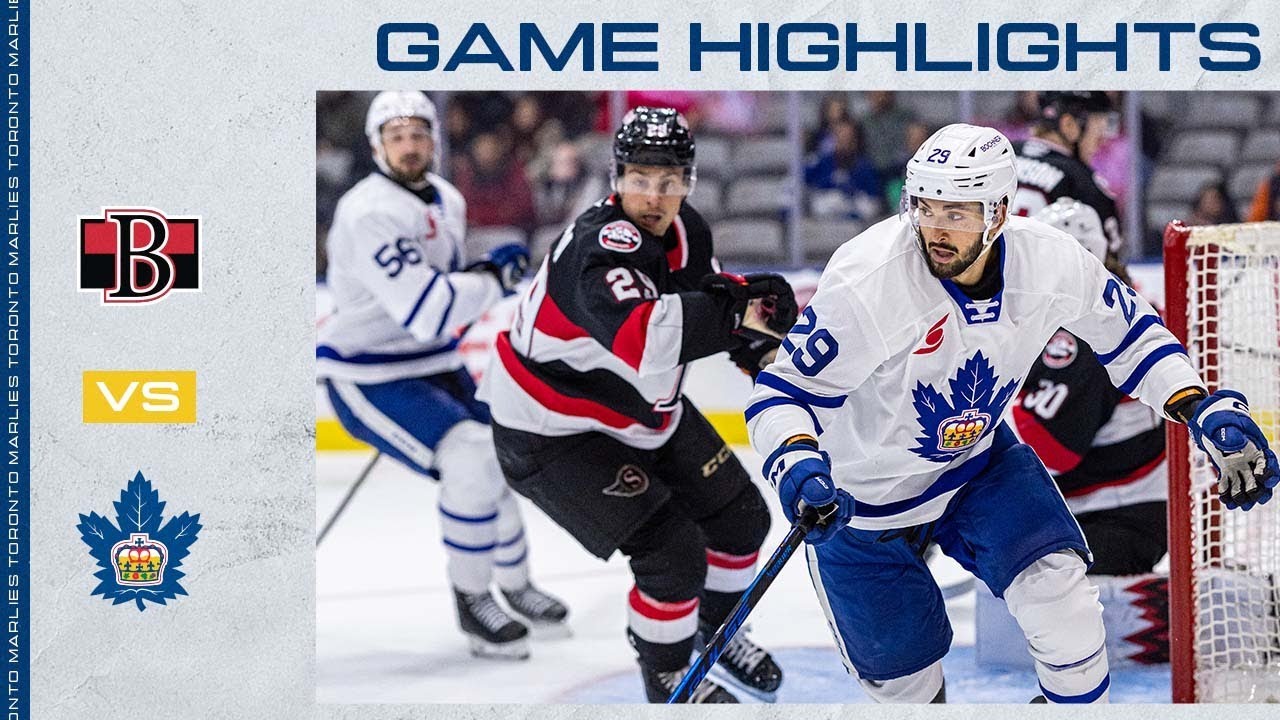 Toronto Marlies vs. Belleville Senators | Game Highlights | October 25, 2025
