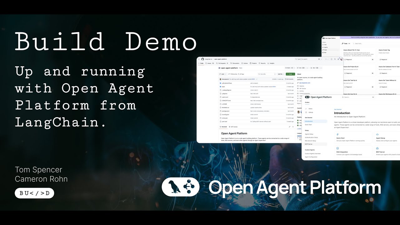 Open Agent Platform from LangChain - Live Demo