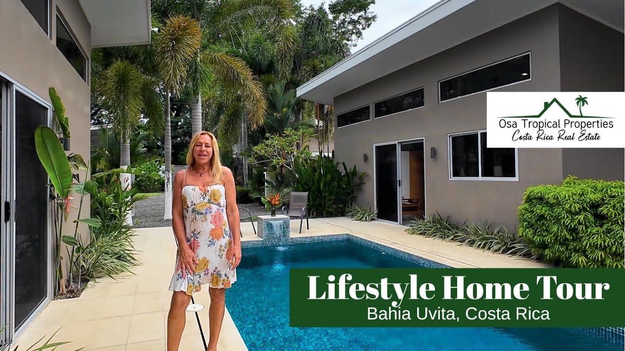 Costa Rica Lifestyle Home Tour: 3-Home Property For Sale in Uvita #houseforsale