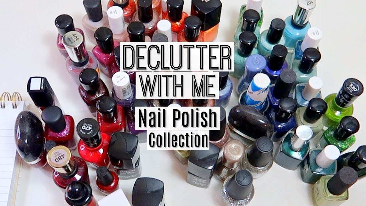 Declutter With Me || Nail Polish - Day 5