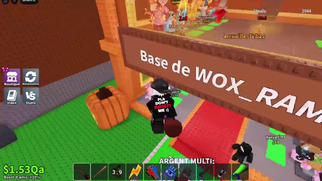 Live vole un brainrot pvp