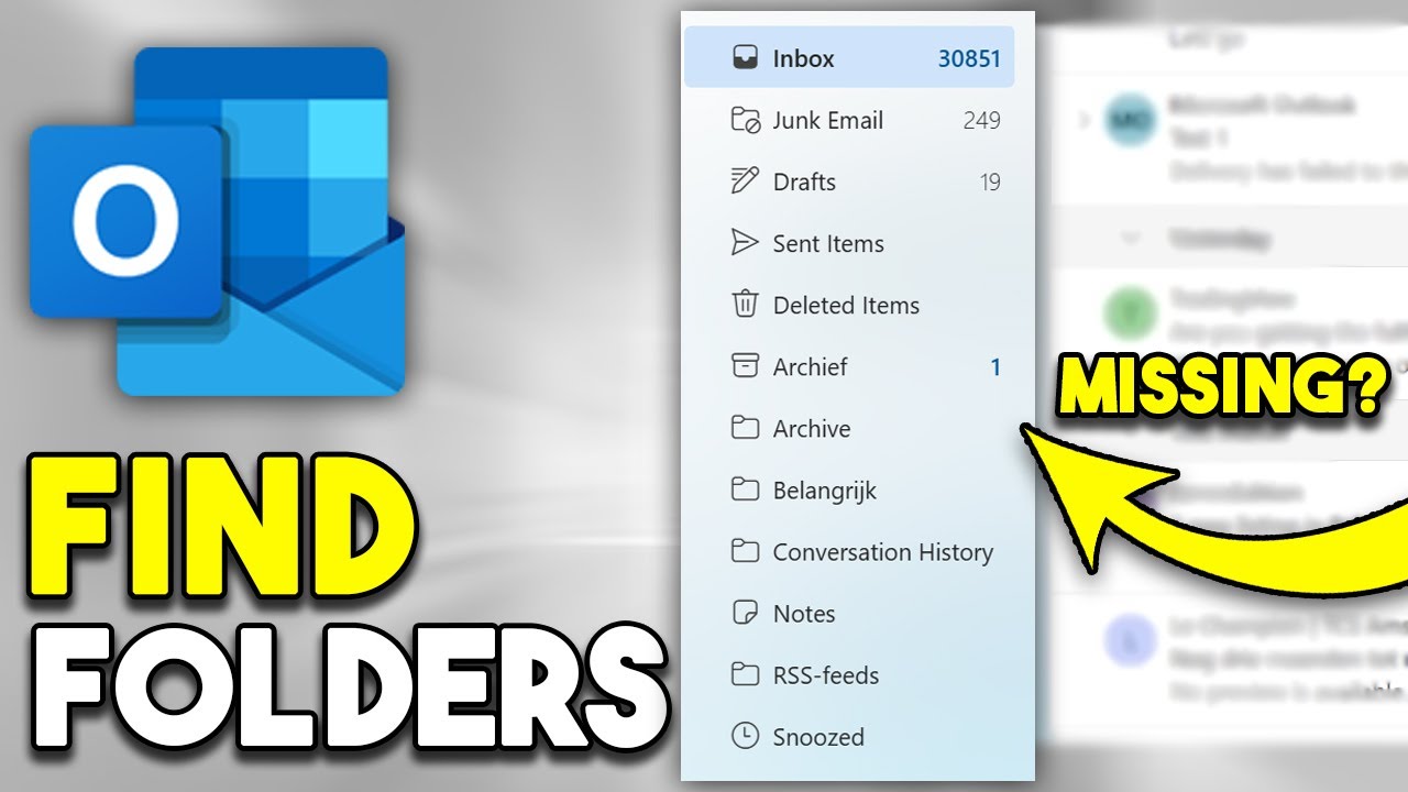How to Find Missing Folder in Outlook (2026)