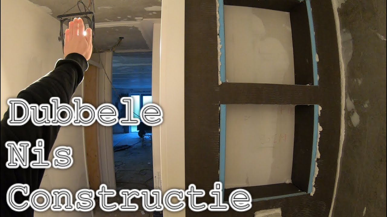 Dubbel Nis Constructie. Complete Wc Betegelen.#1