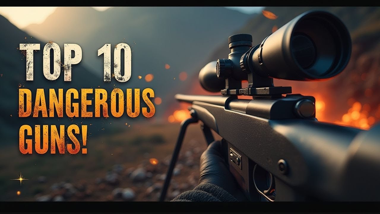 Top 10 most Dangerous Guns In The World | Best Guns | Top Ten Guns