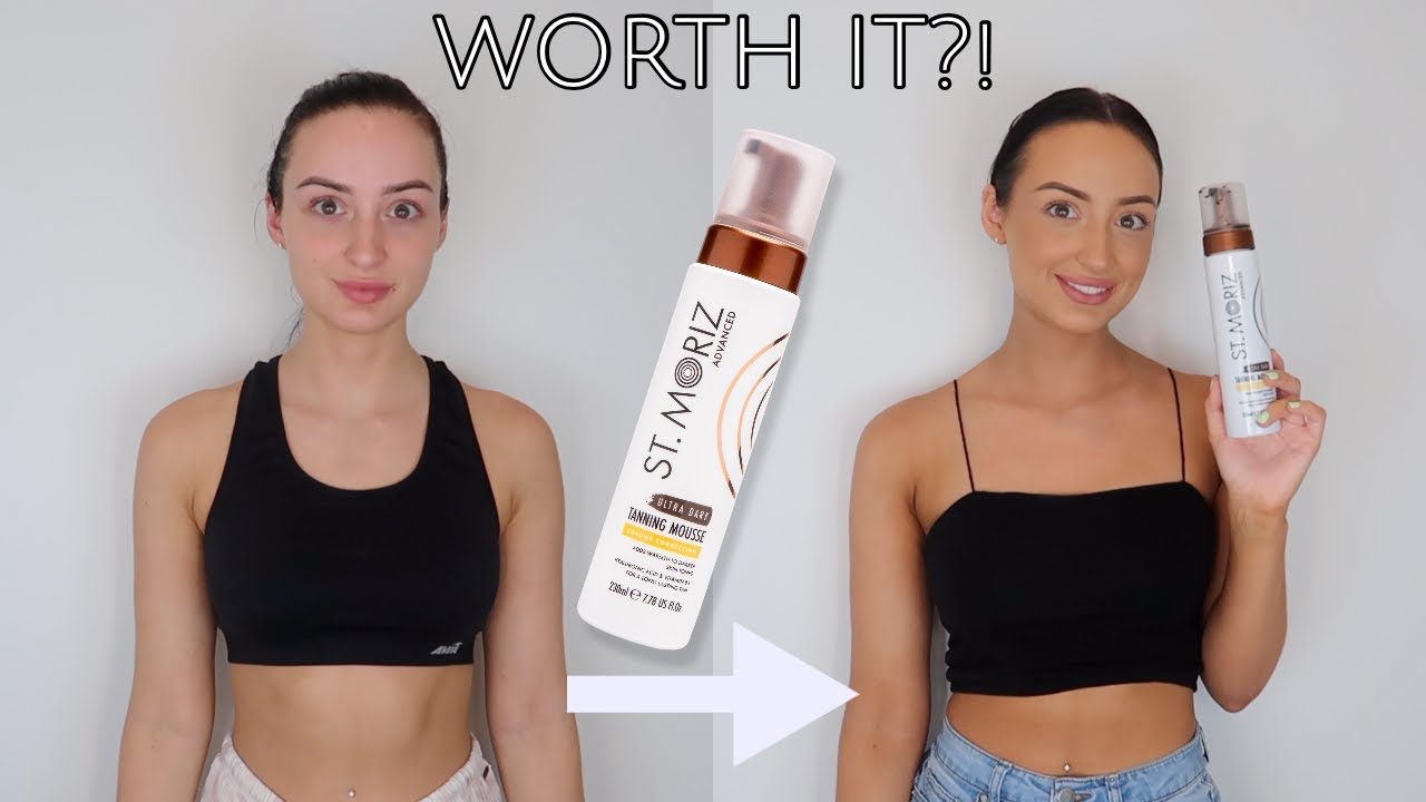 Обзор и демонстрация корректирующего мусса St. Moriz Advanced Color!