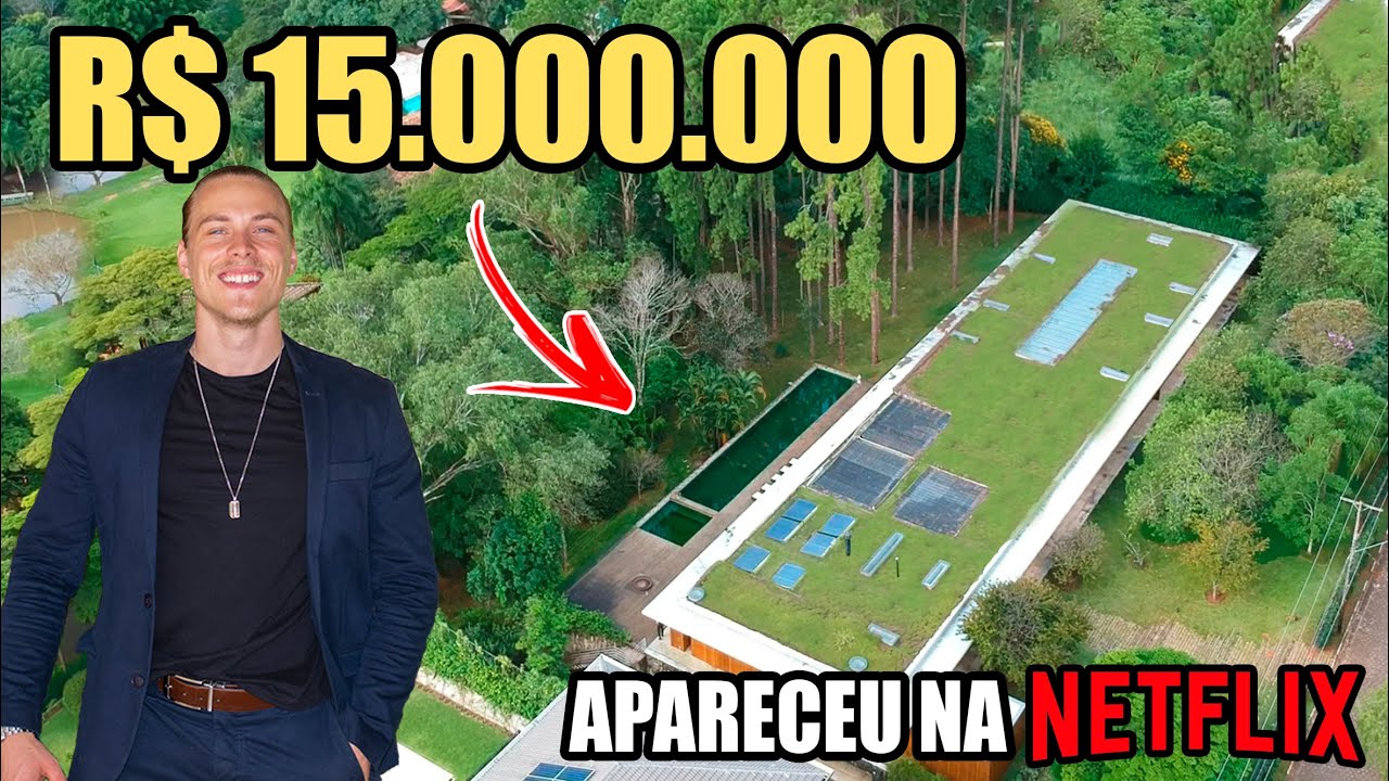 CASA ESPETACULAR em Condomínio em Atibaia -SP - JÁ APARECEU NA NETFLIX !  | R$ 15.000.000