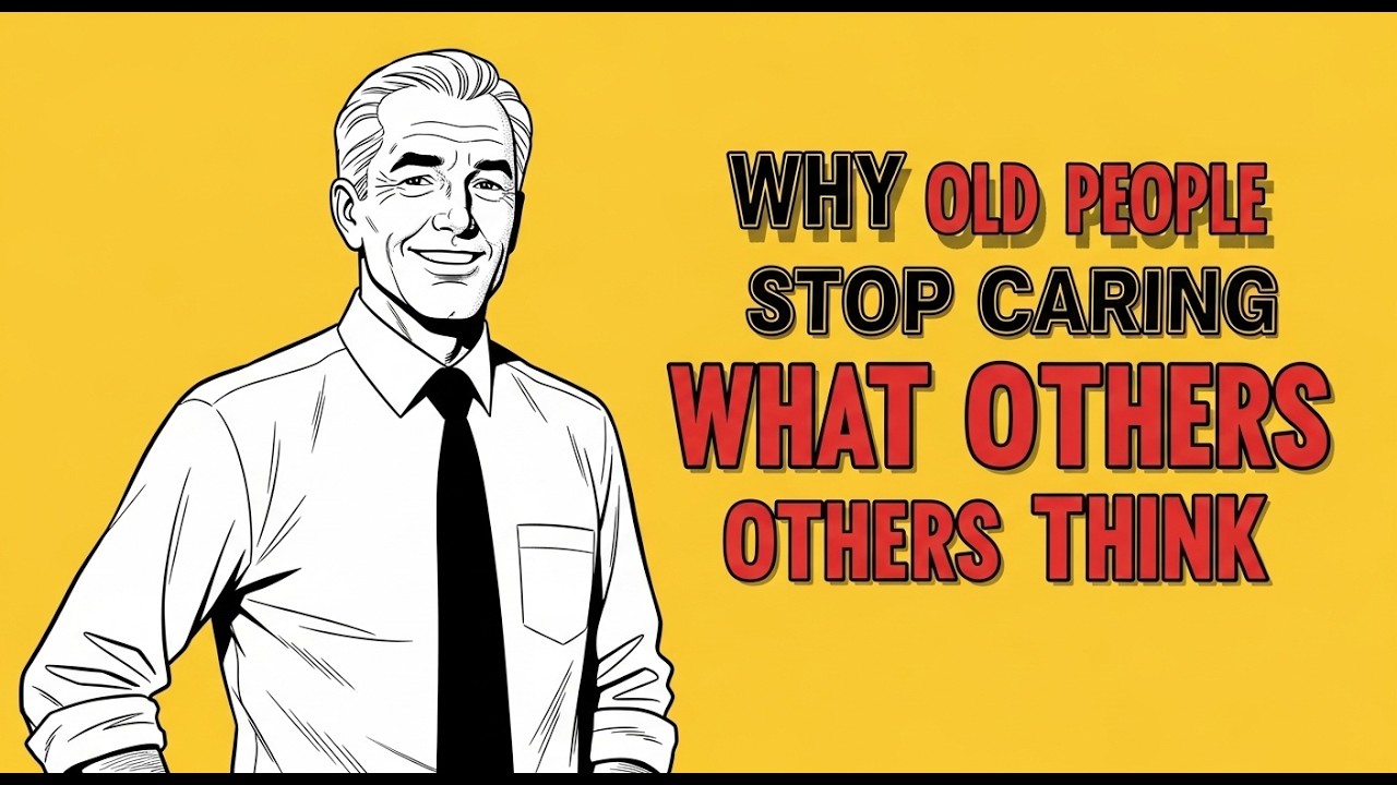 Why Old People Stop Caring What Others Think