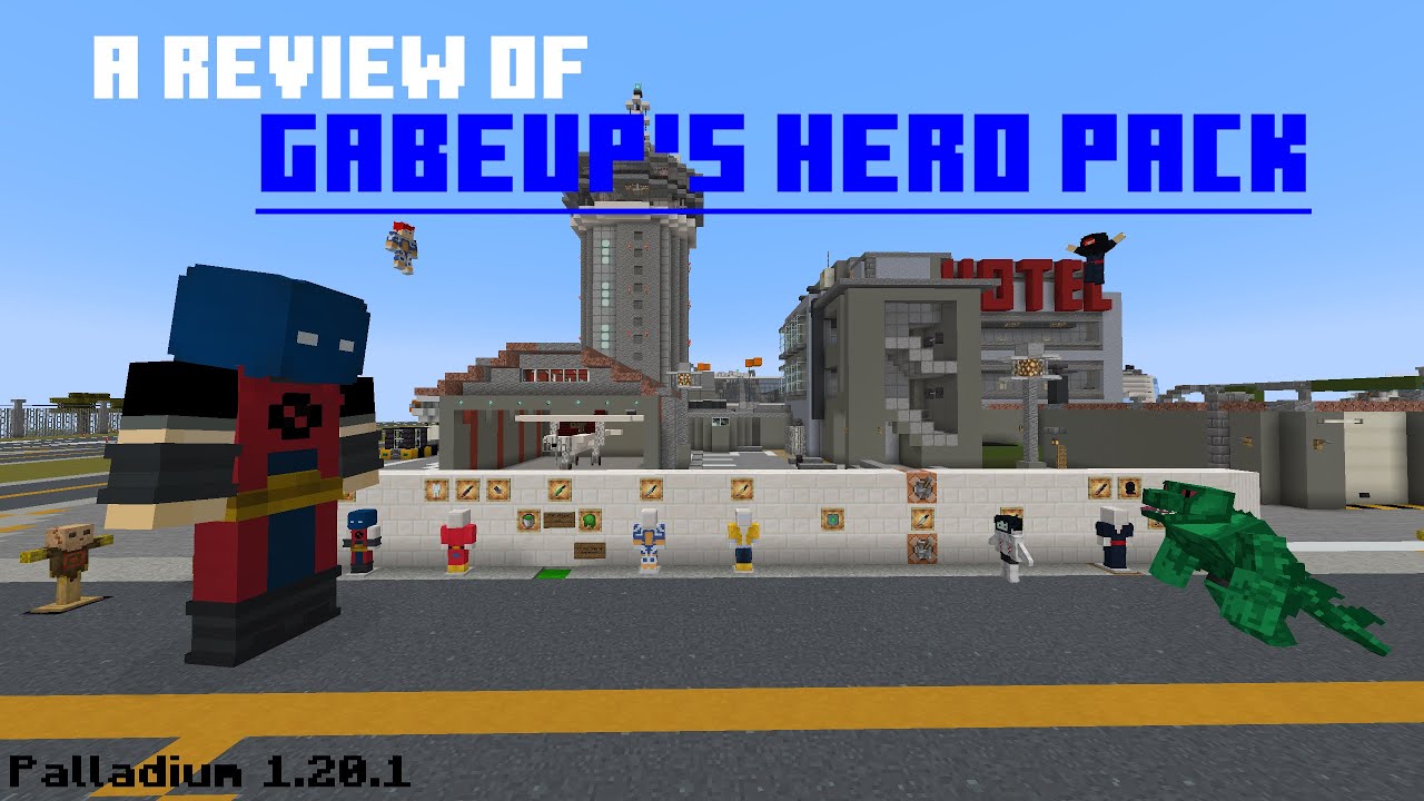 Recenzja pakietu Hero autorstwa Gabeupa | Palladium 1.20.1