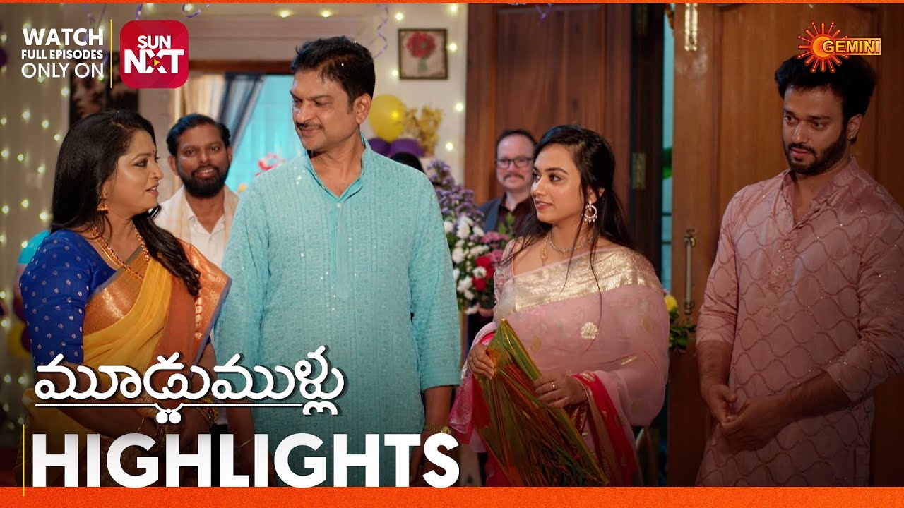 Moodu Mullu - Highlights of the day | Watch full EP only on Sun NXT | 10 Jan 2026 | Gemini TV