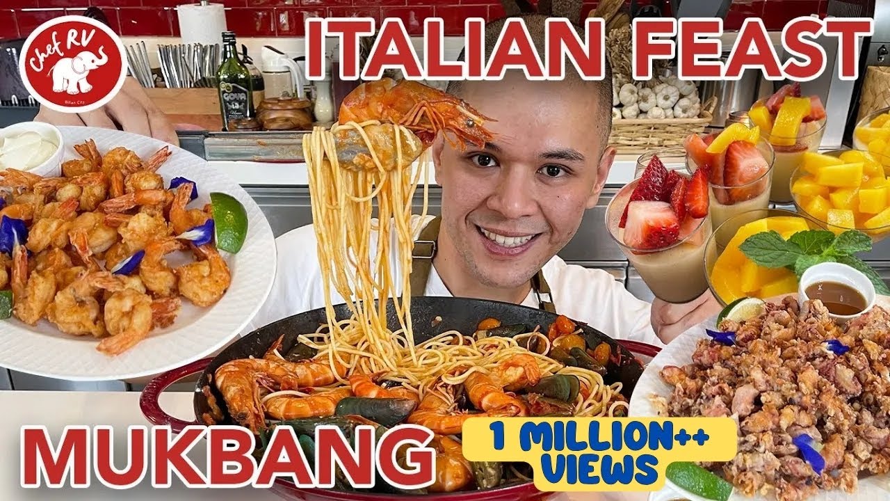 ITALIAN FEAST Cookbang & Mukbang