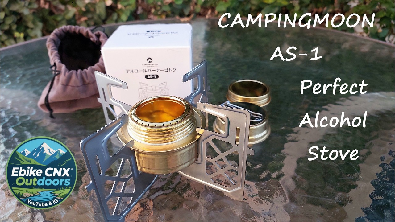 Идеальная спиртовая горелка и подставка Campingmoon AS 1 - Trangia Beater? #campingmoon