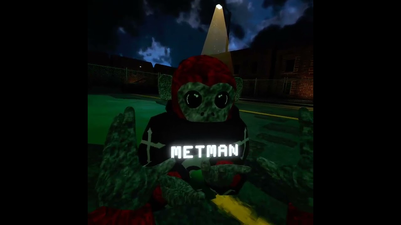 Just me playing scary baboon nothing much and I don't know what to name the title