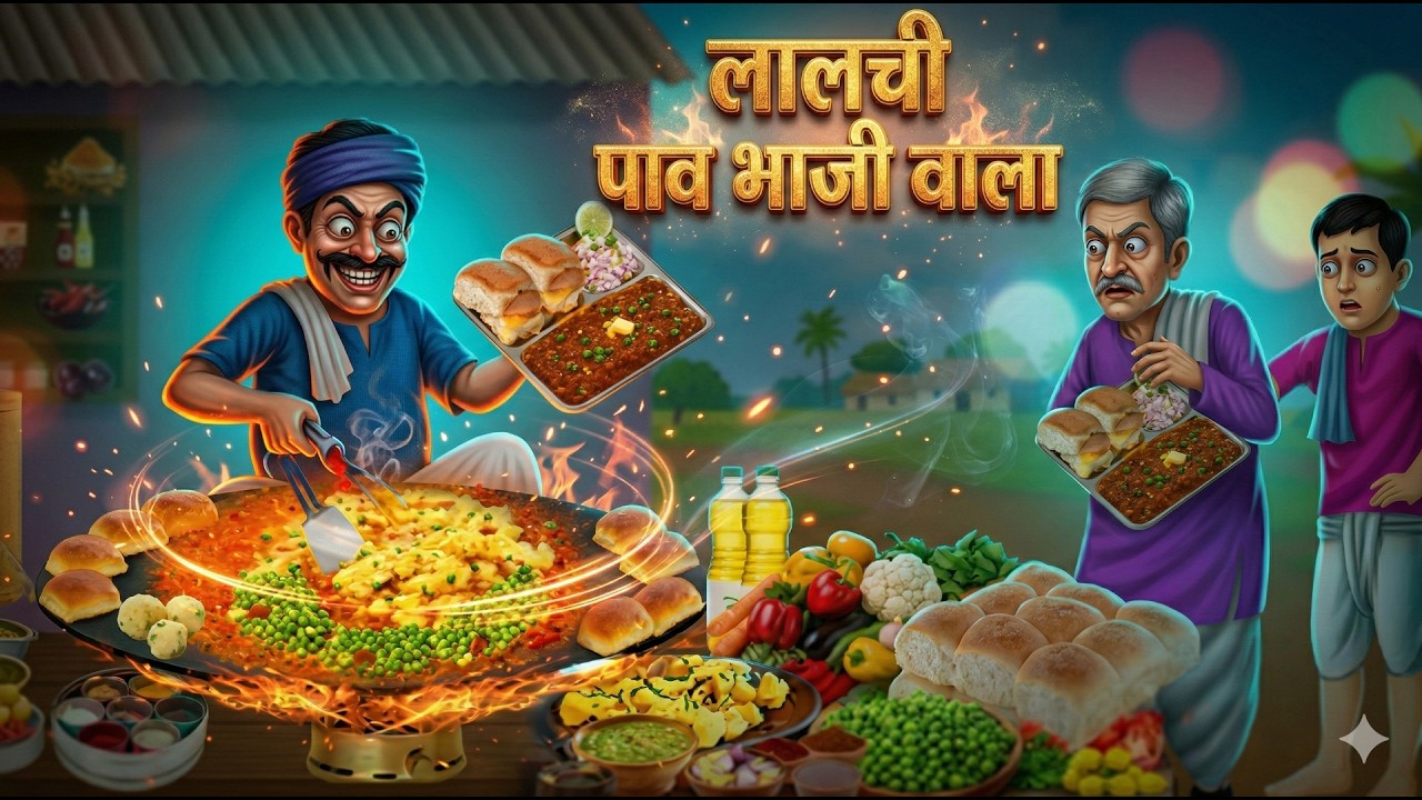 पाव भाजी वाला   PAV BHAJI WALA   HINDI KAHANIYA   HINDI STORIES