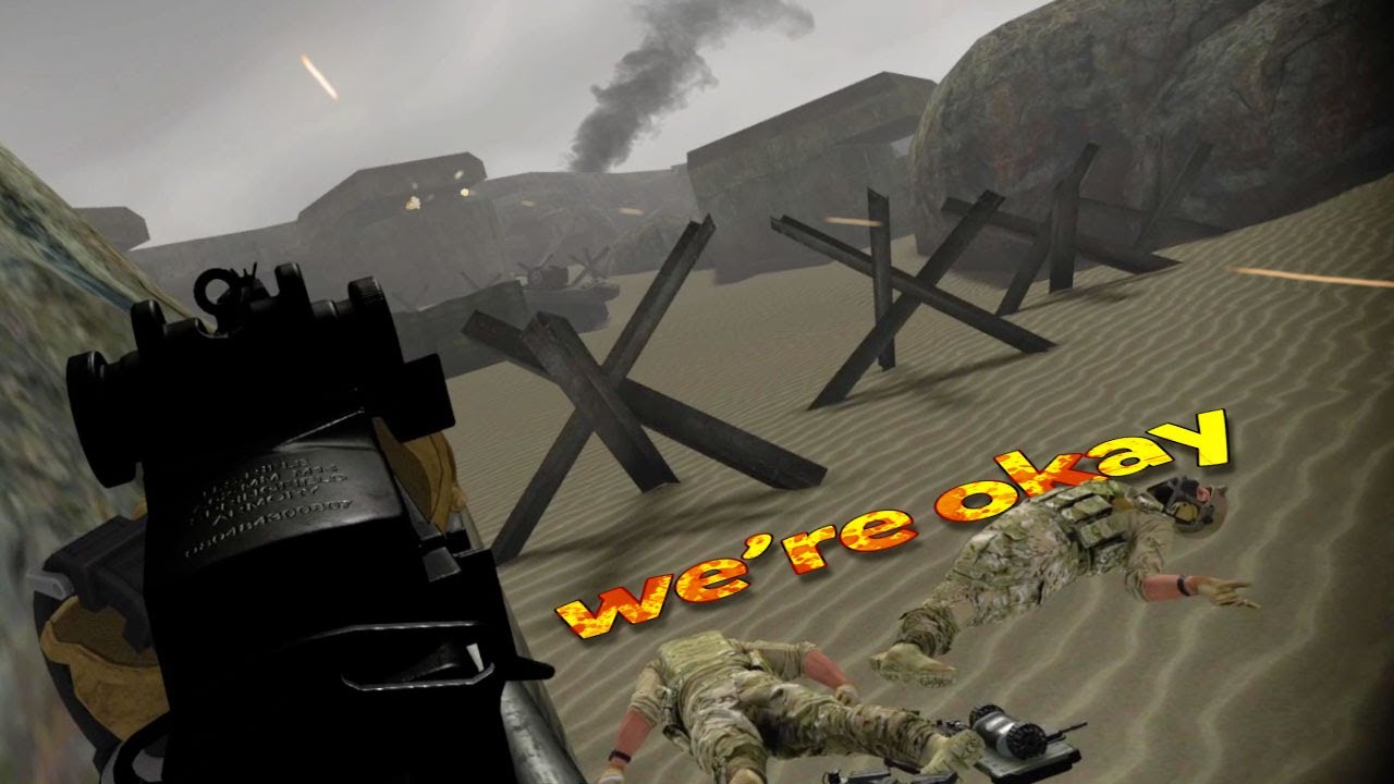 Storming the Beaches in Onward VR