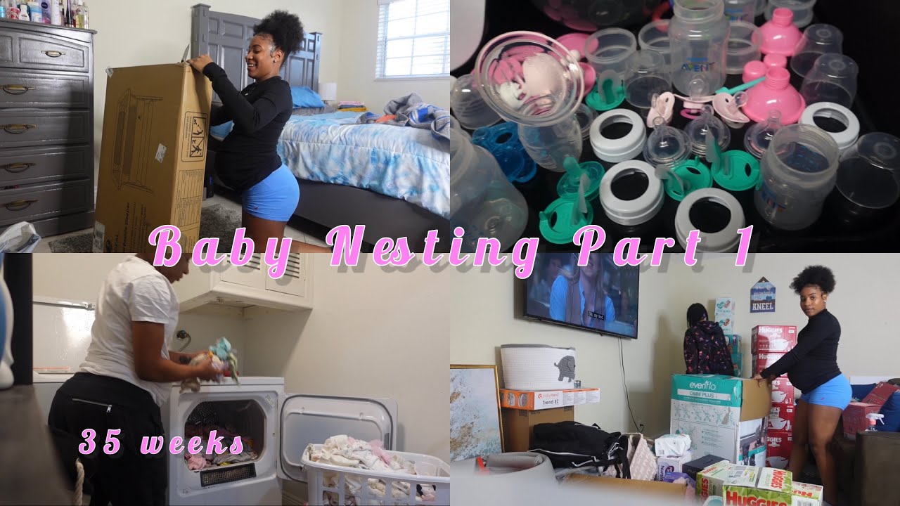 Baby Nesting Pt.1 at 35 weeks | 2021