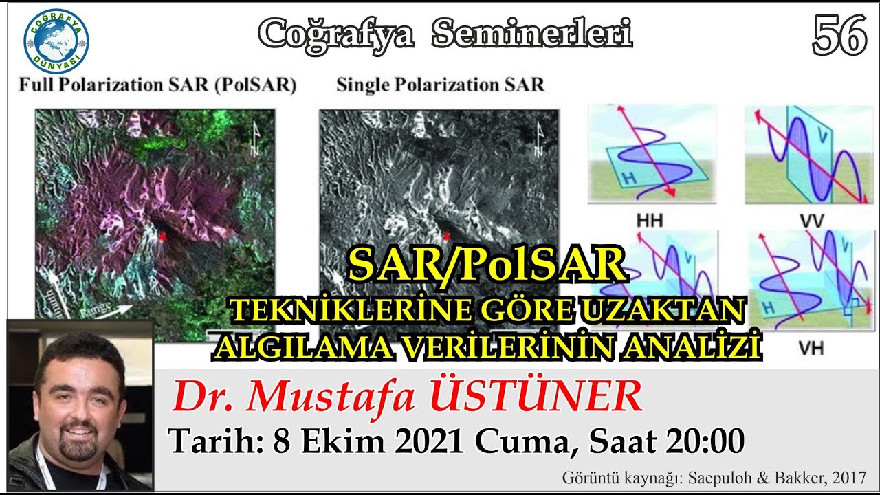 56-SAR/PolSAR tekniklerine göre uzaktan algılama verilerinin analizi (Mustafa ÜSTÜNER)