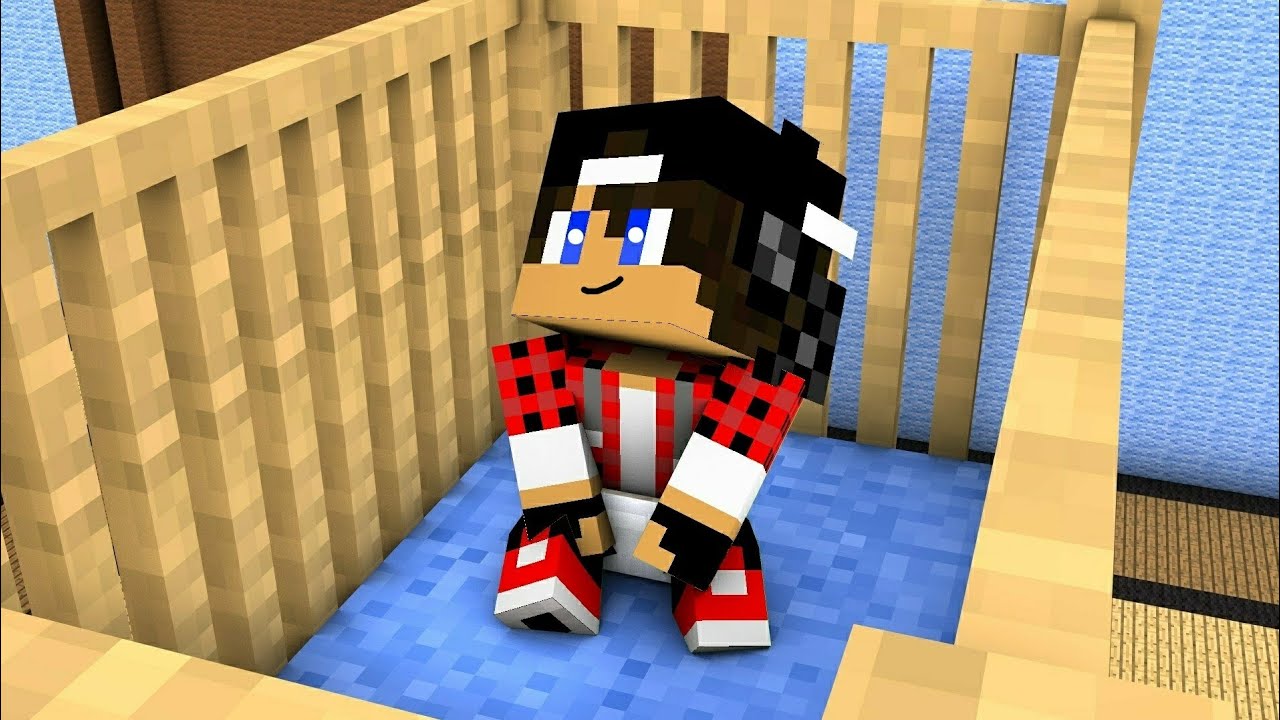 VIREI UM BEBÊ NO MINECRAFT PE? (ADDON)