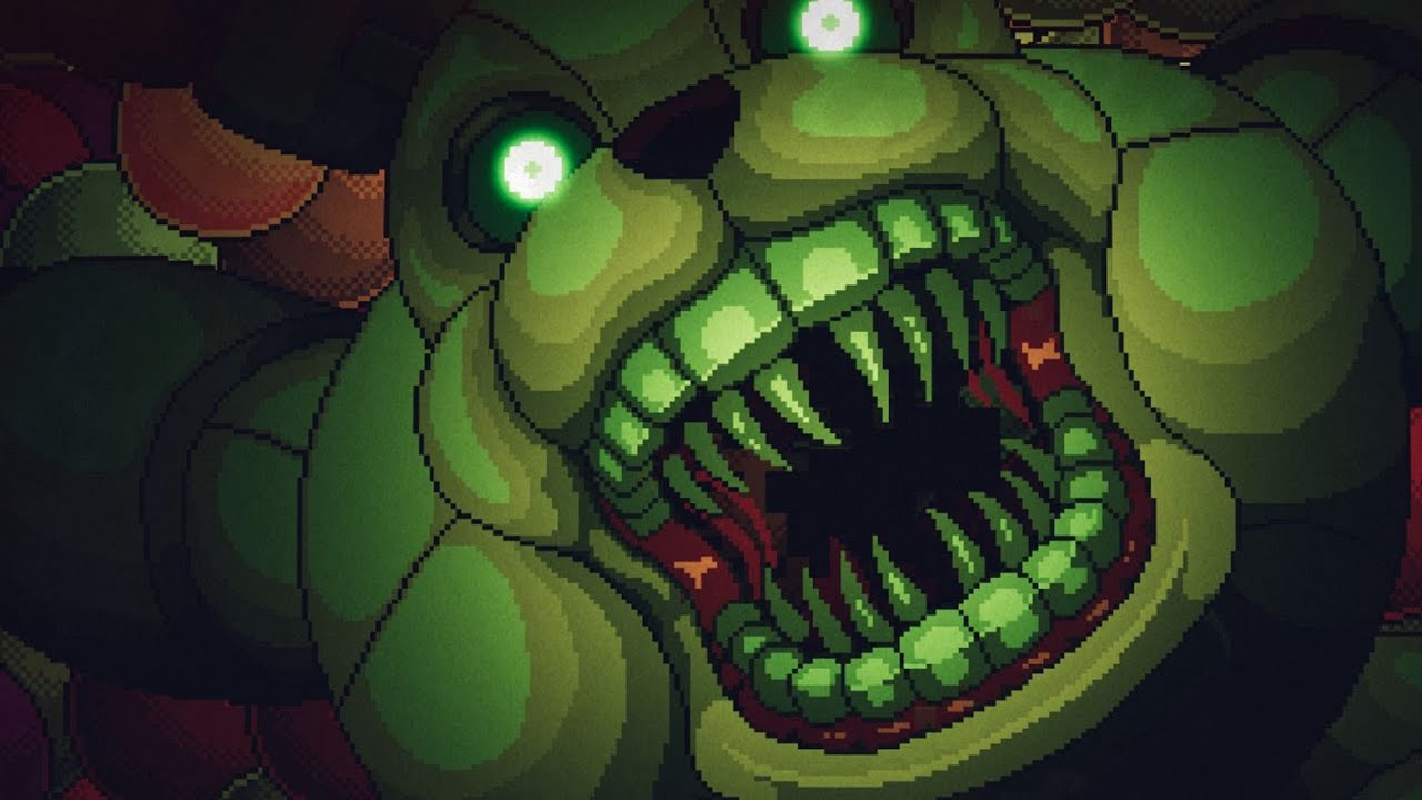 FNAF Into the pit is actually TERRIFYING!
