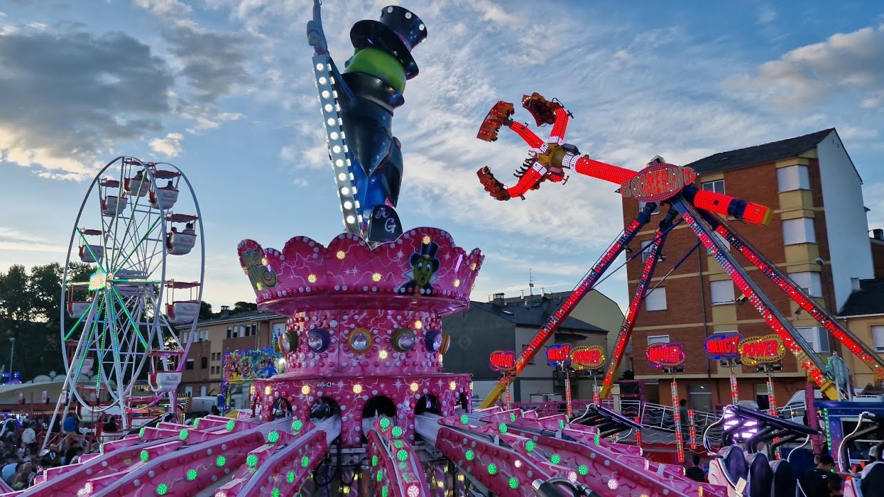 Fiestas de Cuatrovientos (Ponferrada,León)🎡 2025-R&M Ferias