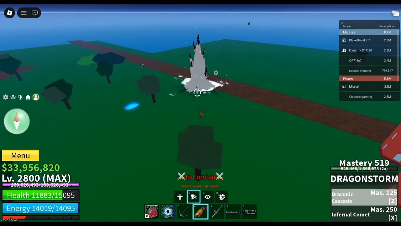 Blox fruit pvp