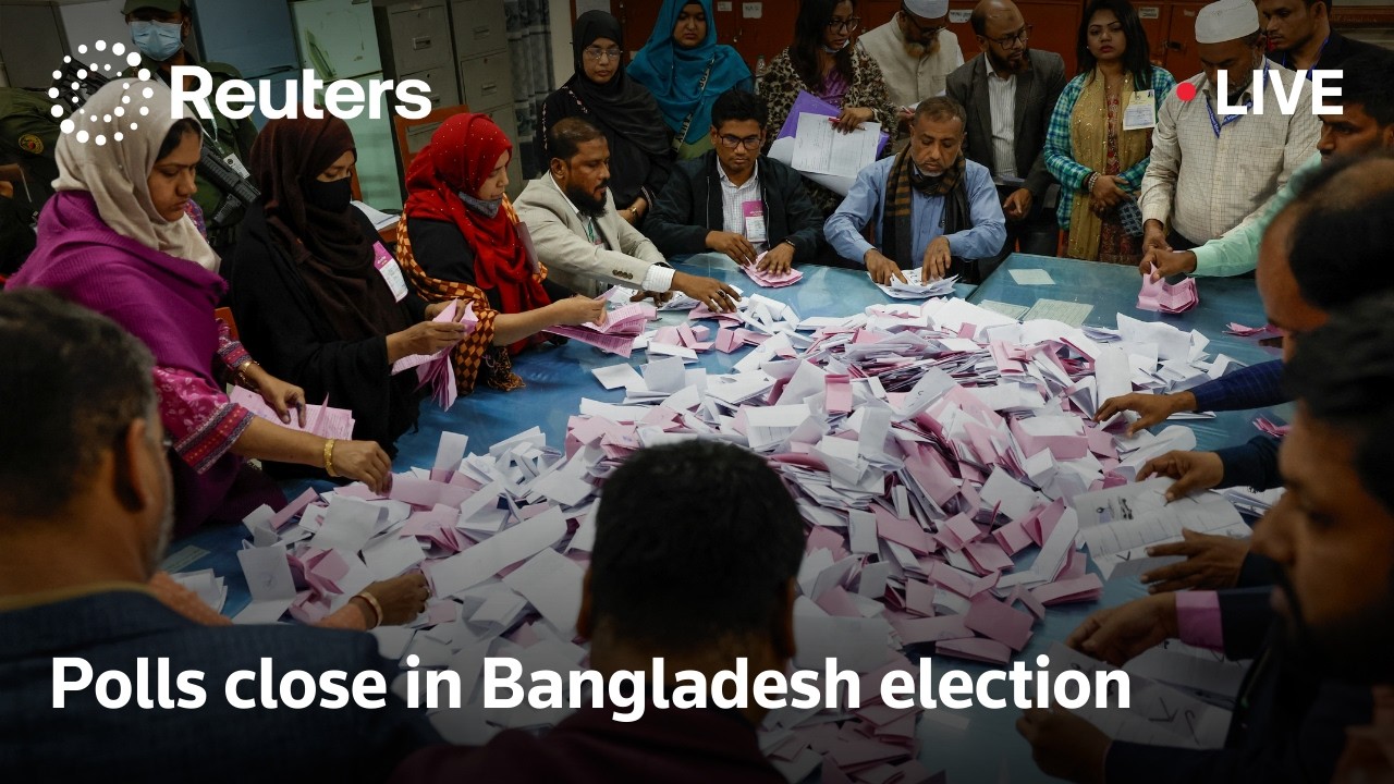 LIVE: Vote counting begins in Bangladesh's general election