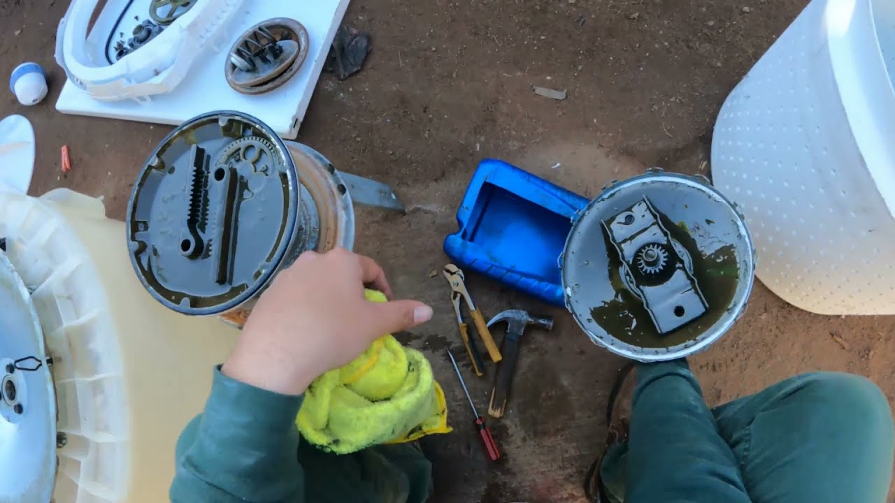 Cómo reparar lavadora Maytag Transmisión parte 1
