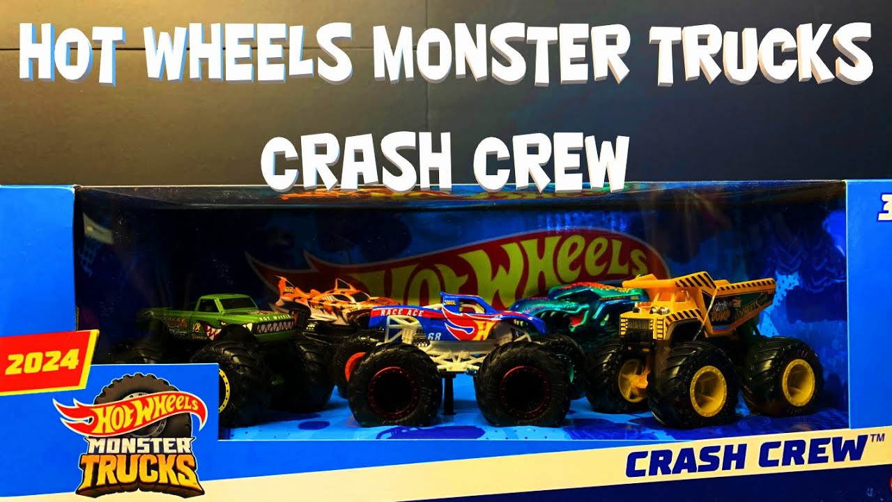 Hot Wheels Monster Trucks Crash Crew