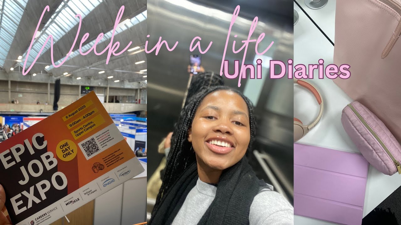 uni diaries: computer science student: career expo, attending lectures, studying, ect. | UCT