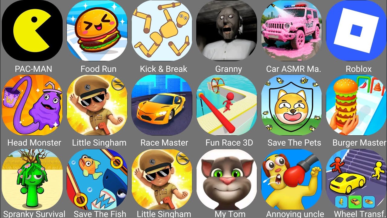 SprankySurvival, SuperMario, ShapeShifting, SquidGame, StretchGuy, SacryLittlePrank, SavetheFish