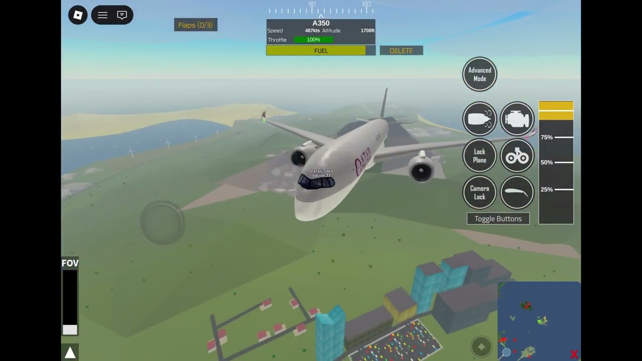 PTFS flight gone wrong