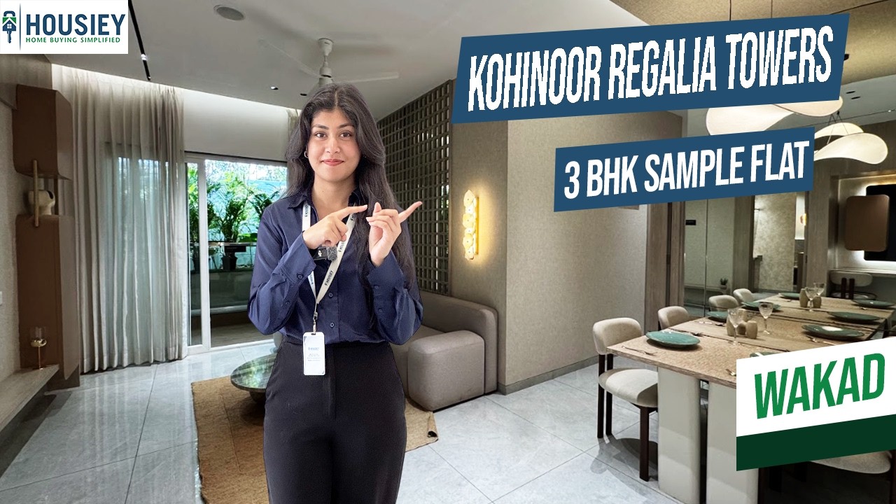 Kohinoor Regalia Towers Pune | Premium 3BHK Sample Flat Tour In Wakad | Review & Price 2026