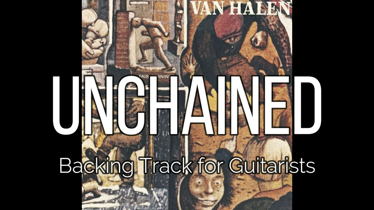 Van Halen - Unchained (Backing Track for Guitarists, Eddie Van Halen)