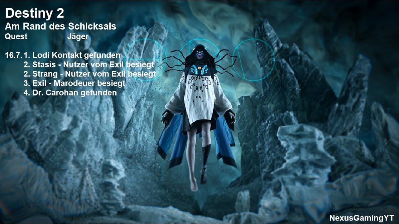 Destiny 2 : Am Rand des Schicksals J&auml;ger 16.7,1 von 16.7,4 bis 31 Quest 1080p German/Deutsch