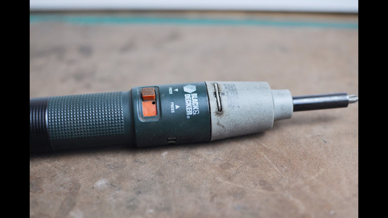 百得电动螺丝刀翻新修复 Black & Decker Electric Screwdriver Refurbishment