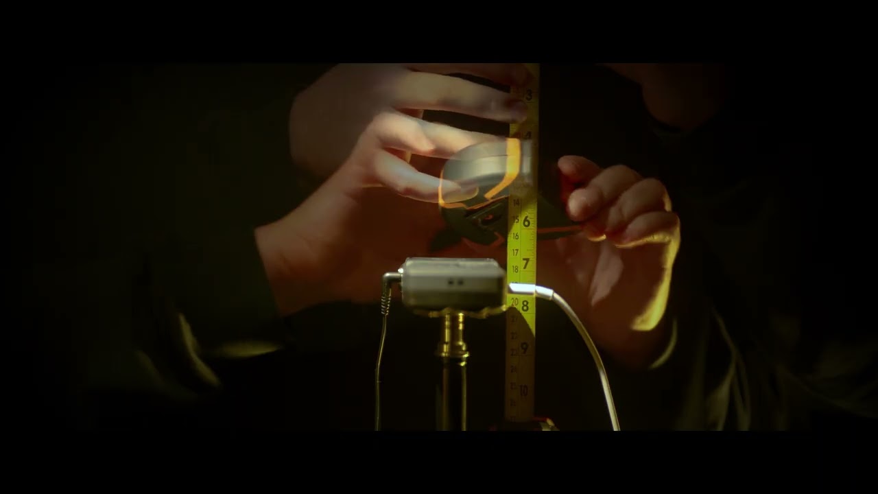 Tape Measure Pulling Tapping Layered Sounds TASCAM ASMR (no talking)