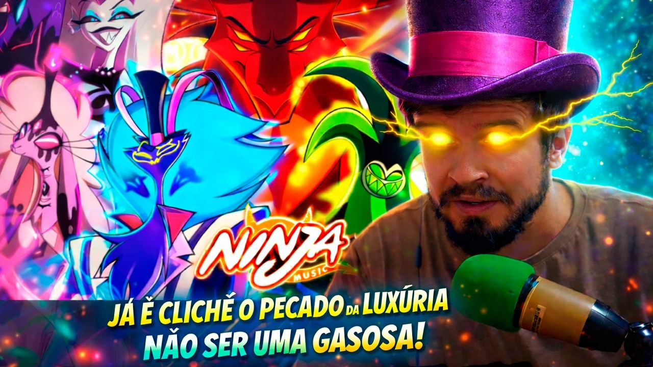 ELE NÃO AGUENTOU O QUE VIU! 😱🔥 Pecados Capitais em Helluva Boss | REACT