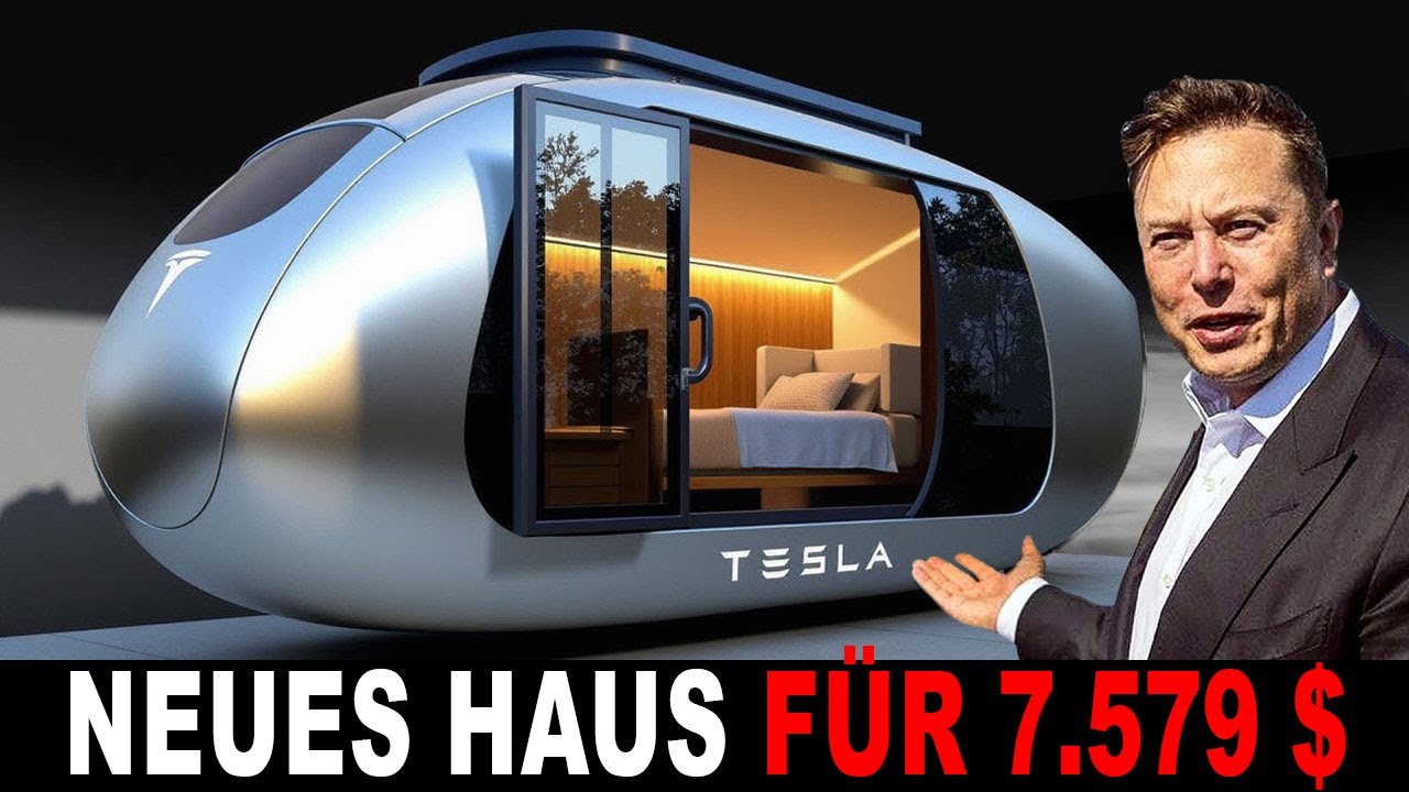 7.579$ Tesla Tiny House endlich auf dem Markt! Wahnsinniger erster Blick