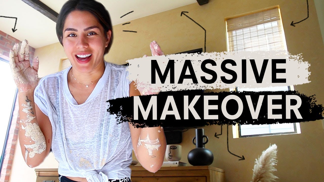 Extreme DIY Wall Makeover *my favorite yet*