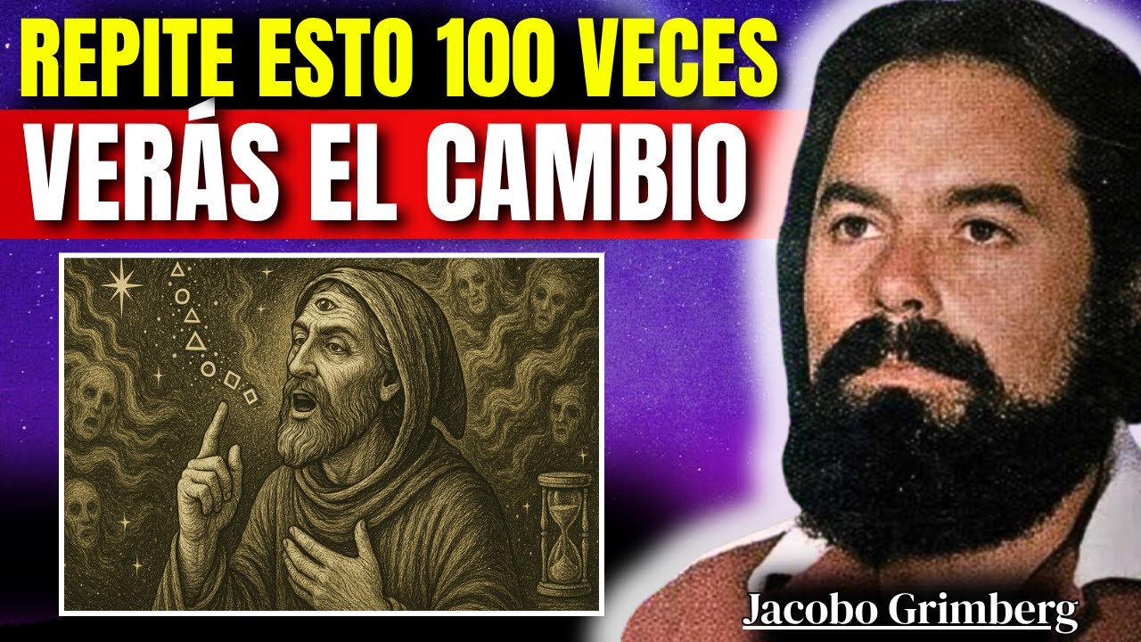 Repite ESTAS PALABRAS en Silencio y el UNIVERSO cambiará tu REALIDAD | Jacobo Grinberg