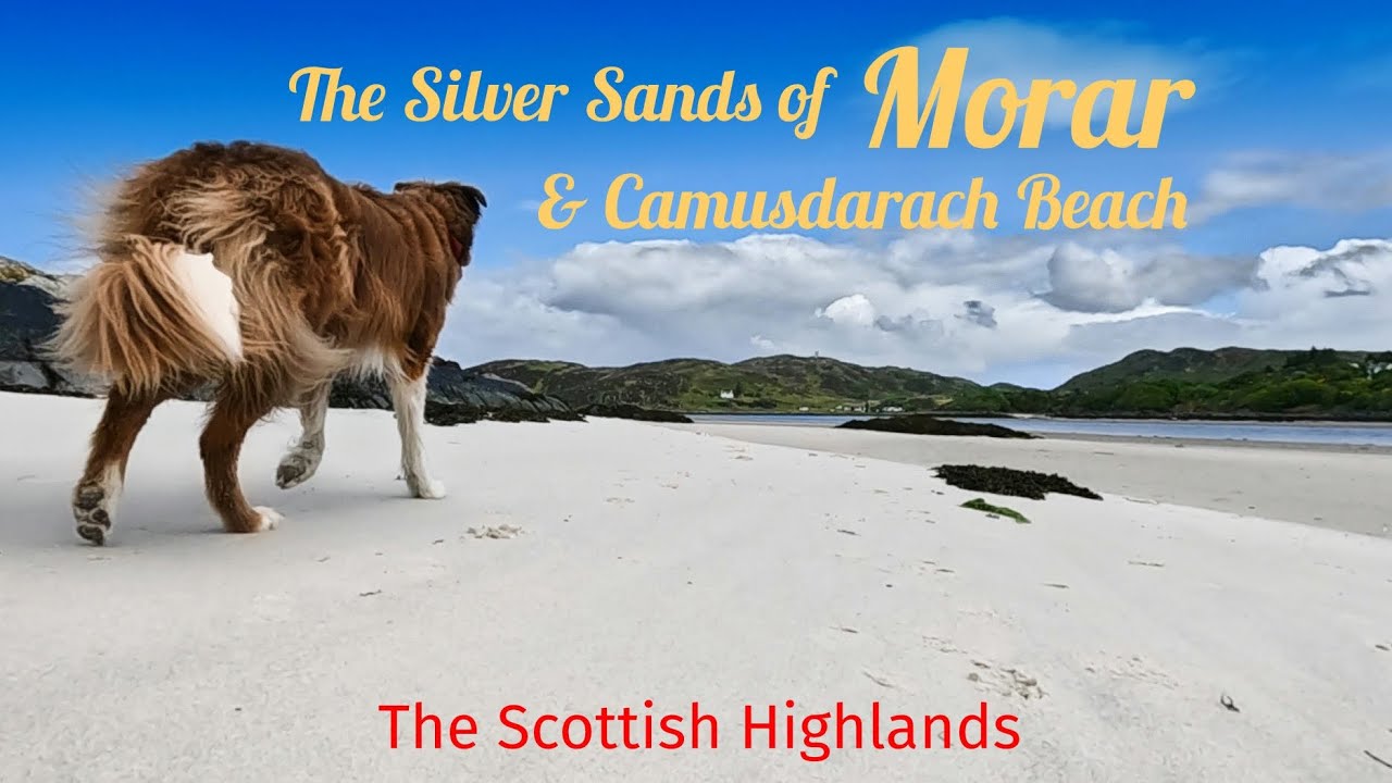 The Silver Sands of Morar 🏴󠁧󠁢󠁳󠁣󠁴󠁿 and Camusdarach Beach The Scottish Highlands.